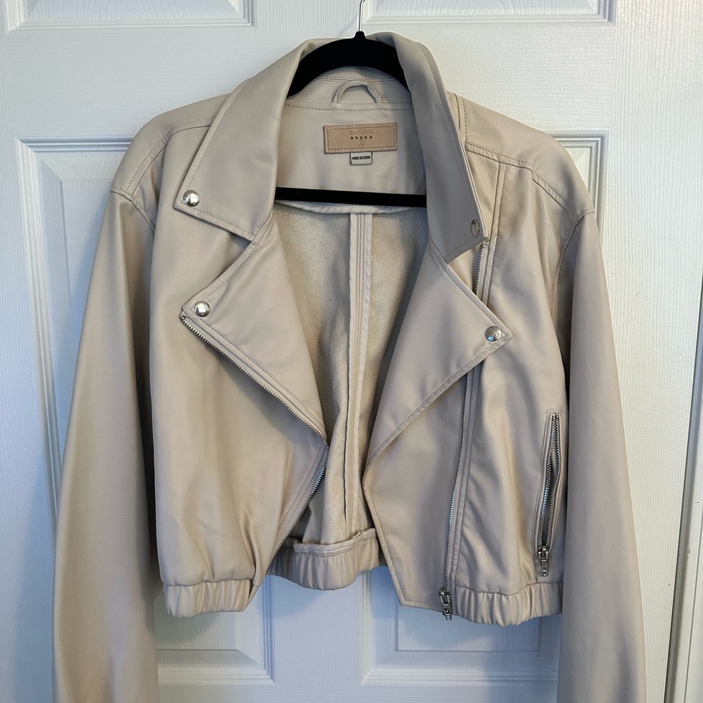 USED ONCE BLANKNYC lbomber style jacket